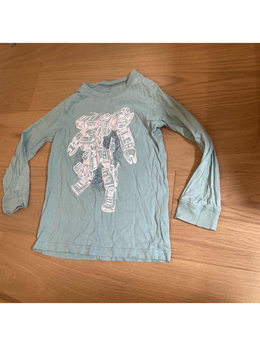 Carter's Kids Light sage green Long-sleeve T-shirt – Size 7